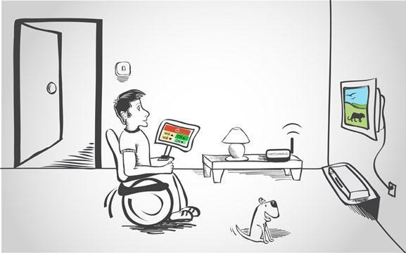 умен дом за хора с увреждания