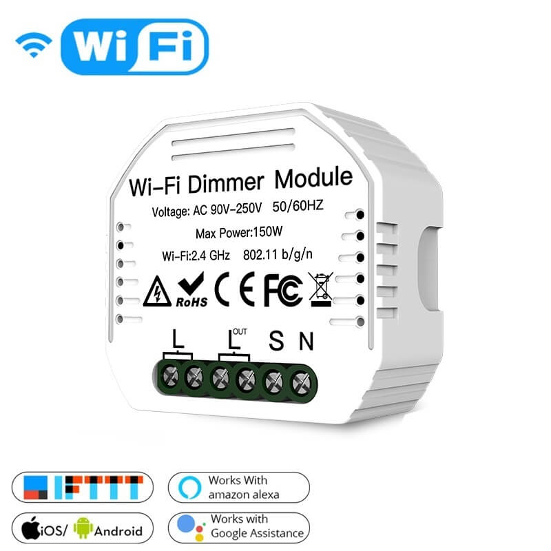 едноканален WiFi димер модул