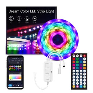 dreamcolor rgbic wifi 5 метра лед лента