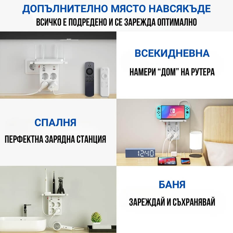 контактт за стена с щепсел