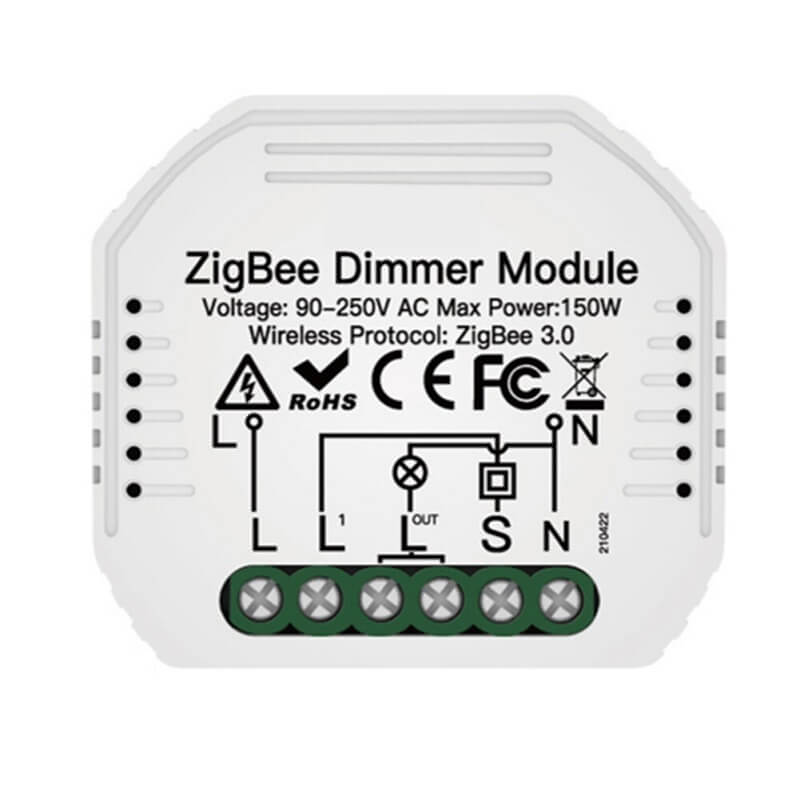 zigbee димер модул единичен