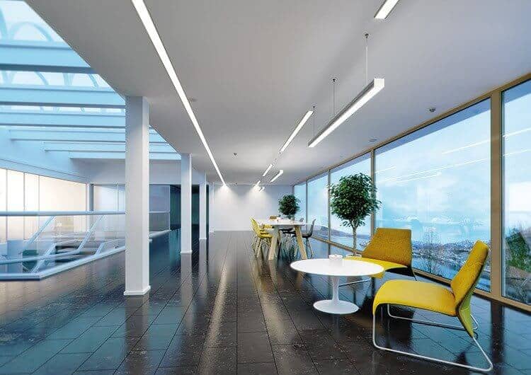 LED профил за офис осветление