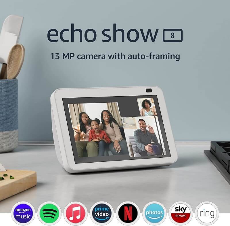 echo show 8 2nd gen 13 мегапиксела камера