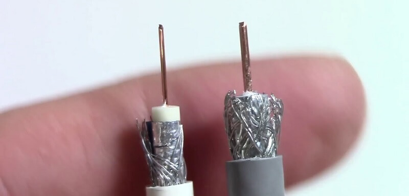 RG59 и RG6 коаксиални кабели