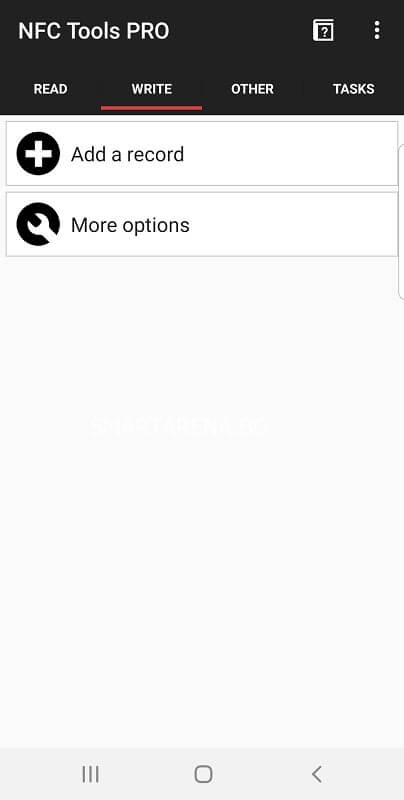 добавяне на запис в nfc tools