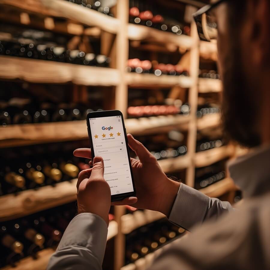 оценка на винарна в гугъл