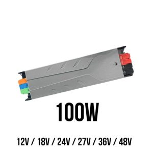 100W