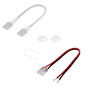 Бързи Съединителни Връзки за Бездрайверна 220V LED Лента SMD 6.5мм IP44