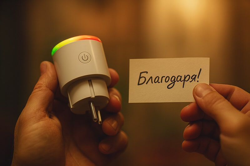 клиент благодари