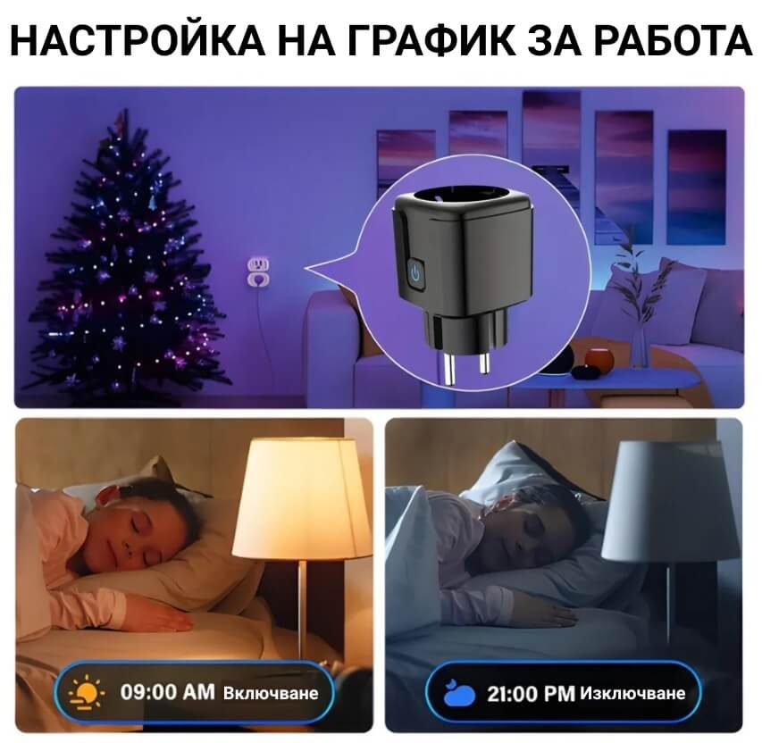 настройка на график за контрол на уреди