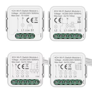 wifi реле за осветление без нулев проводник