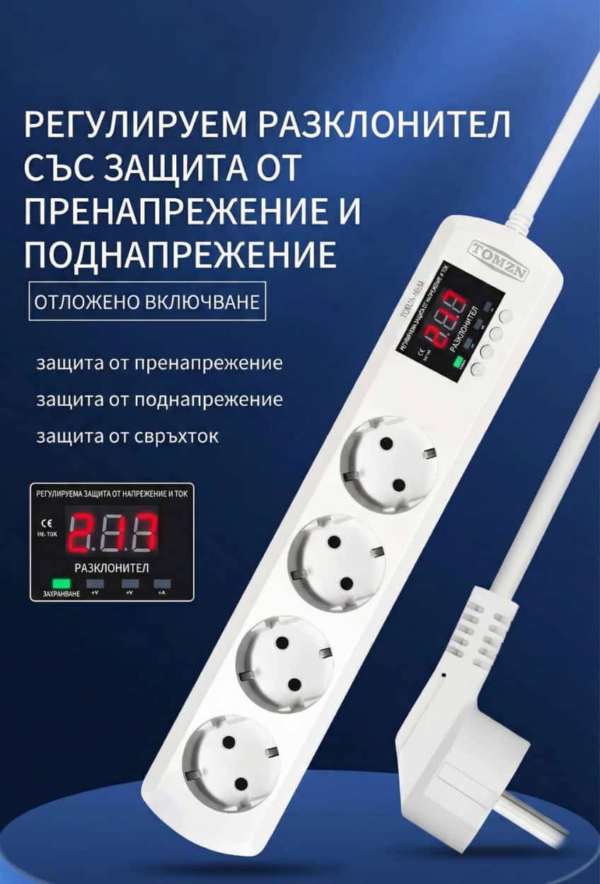 разклонител със защита от свръхток