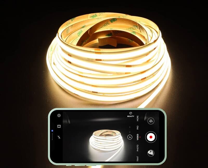 безстробов ефект на лед лента