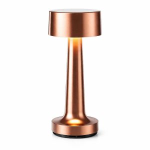 метална нощна лампа