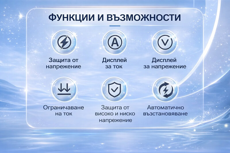 функции и възможности на напреженова защита