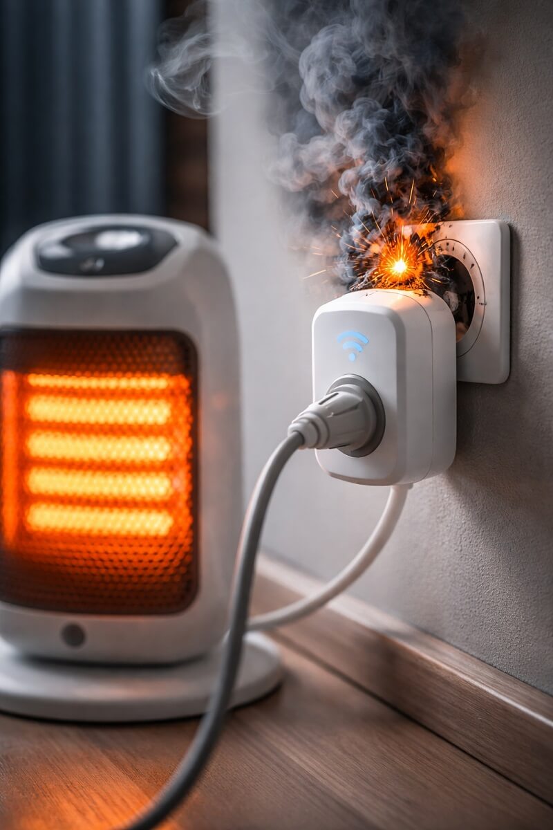 претоварен смарт контакт