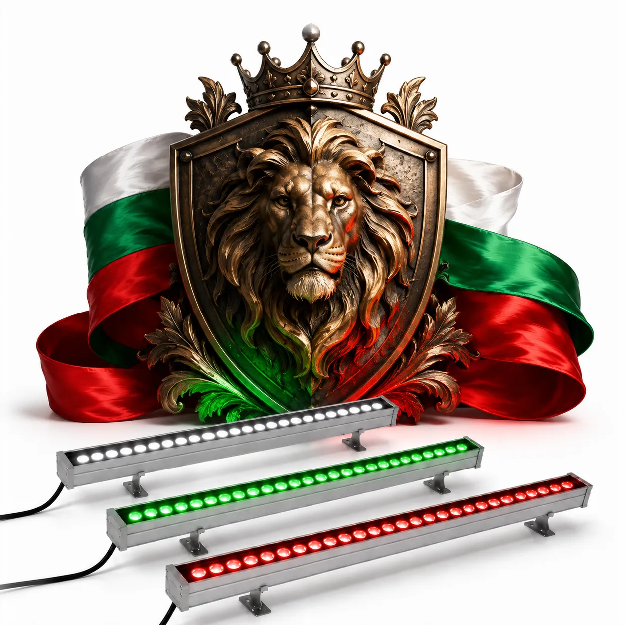 прожектори български трибагреник