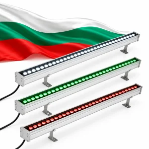прожектори бъгарско знаме